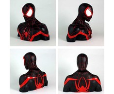 Semic Studio CurePink Marvel - skarbonka - Miles Morales popiersie - 25 cm