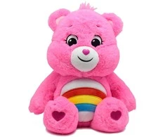 Dėlionė Pliušinis žaislas Simba ShareBear Cheer, rožinis, 35 cm