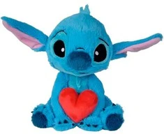 SIMBA Disney Stitch heart plush toy 25cm