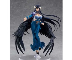 Smile Overlord Albedo Jet Juodas Dress Pop up Parade figure 25cm