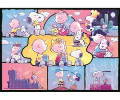 Clementoni Dėlionė 1000 vnt. - Snoopy