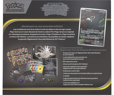 Spanish Pokemon Pitch Juodas Mega Evolution Expansion Elite Trainer Card game case