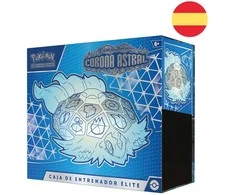 Spanish Pokemon Scarlet &amp; Violetinė Astral Crown elite trainer case