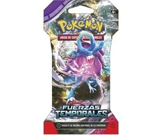 Spanish Pokemon Scarlet &amp; Violetinė Temporary Forces collectible card game envelope