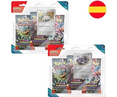 Spanish Pokemon Twilight Masquerade assorted Blister card game 3 booster packs
