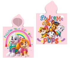 Rankšluostis Spin Master Paw Patrol cotton poncho towel