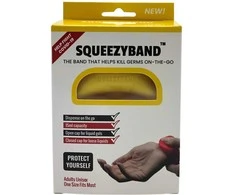 Squeezyband Geltona Adjustable Gel Dispenser Adult Bracelet