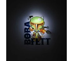 Star Wars Boba Fett 3D Light FX mini lamp