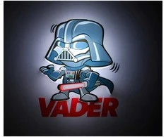 Star Wars Darth Vader 3D Light FX mini lamp