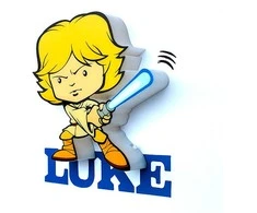Star Wars Luke Skywalker 3D Light FX mini lamp