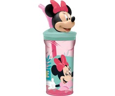 STOR Vandens butelis Minnie Mouse Being More Minnie Plastmasinis 360 ml