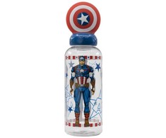 STOR Captain America 3D butelis 560 ml