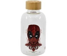 STOR Marvel Deadpool glass bottle 620ml