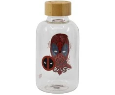 STOR Marvel Deadpool glass bottle 620ml