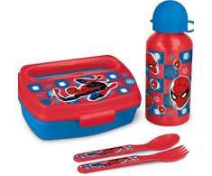 Stor Pikniko rinkinys Spiderman Midnight Flyer, 400 ml, įvairių spalvų