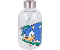 STOR Sonic The Hedgehog glass bottle 620ml