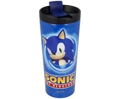 STOR Sonic The Hedgehog stainless steel coffee tumbler 425ml
