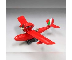 Studio Ghibli Porco Rosso Savoia S.21F ver.2 Seaplane modelis kit + Gina figure