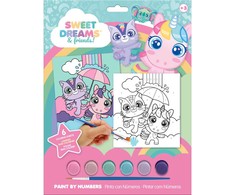 Rinkinys do malowania po numerkach Sweet Dreams KL11618 Kids Euroswan