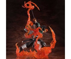 Tamashii Nations Demon Slayer Kimetsu no Yaiba Tanjiro Kamado Kyojuro Rengokus Sword Guard figure 19,5cm