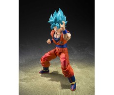 Tamashii Nations Dragon Ball Super Super Saiyan God Super Saiyan Son Goku Mėlyna Power Transcending Limits S.H.Figuarts figure 14,5cm