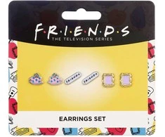 The Carat Shop Friends Set 3 pairs of earrings