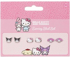 The Carat Shop Hello Kitty &amp; Friends earrings set
