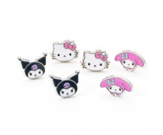 The Carat Shop Hello Kitty &amp; Friends earrings set
