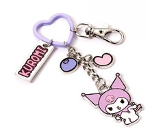 The Carat Shop Hello Kitty Kuromi keychain