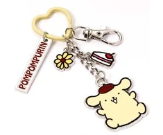 The Carat Shop Hello Kitty Pompompurin keychain