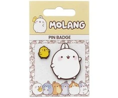 The Carat Shop Molang and Piu Piu pin badge