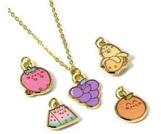 The Carat Shop Pusheen Fruits pakabukas + charms