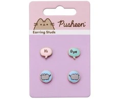 Artgeist Dvigubi „Pusheen“ auskarai – žavingas akcentas jūsų stiliui ir džiaugsmui