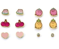 The Carat Shop Pusheen Set 6 pairs of earrings