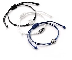 The Carat Shop Real Madrid Friendship Set 3 bracelets