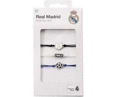 The Carat Shop Real Madrid Friendship Set 3 bracelets