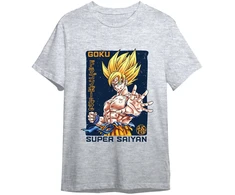Toei Animation Dragon Ball Goku Super Saiyan adult t-shirt