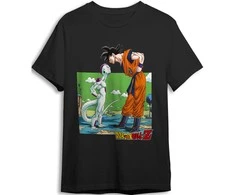 Toei Animation Dragon Ball Z Goku vs Frieza adult t-shirt