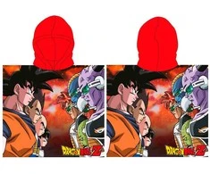 Toei Animation Dragon Ball Z microfibre poncho towel