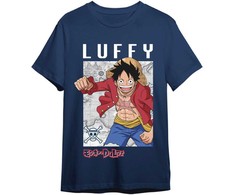 Toei Animation One Piece Monkey D. Luffy Map adult t-shirt