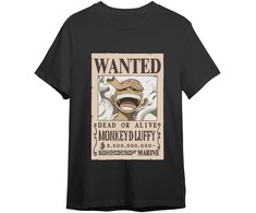 Toei Animation One Piece Monkey D. Luffy Wanted adult t-shirt