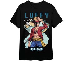 Toei Animation One Piece Monkey D. Luffy Map adult t-shirt