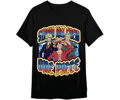 Toei Animation One Piece Monkey D. Luffy, Roronoa Zoro &amp; Sanji adult t-shirt