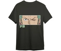 Toei Animation One Piece Roronoa Zoro Eyes adult t-shirt