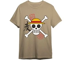 Toei Animation One Piece Skull adult t-shirt