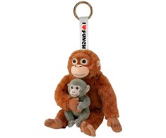 Toys Revolution Punch monkey plush keychain 15cm