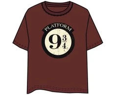 Warner Bros Discovery Harry Potter Platform 9 3/4 adult t-shirt