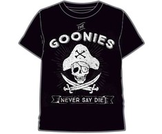 Warner Bros Discovery The Goonies Never Say Die adult t-shirt