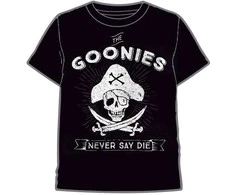 Warner Bros Discovery The Goonies Never Say Die adult t-shirt