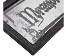 Widdop Co Harry Potter Dark Arts Morsmorde mirrored plaqued